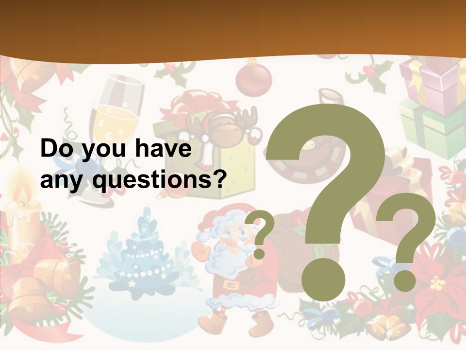 Red Design Gift PowerPoint Template