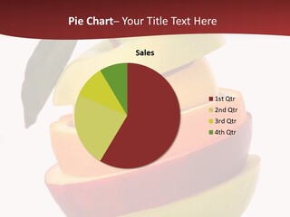 Object Fresh Pear PowerPoint Template