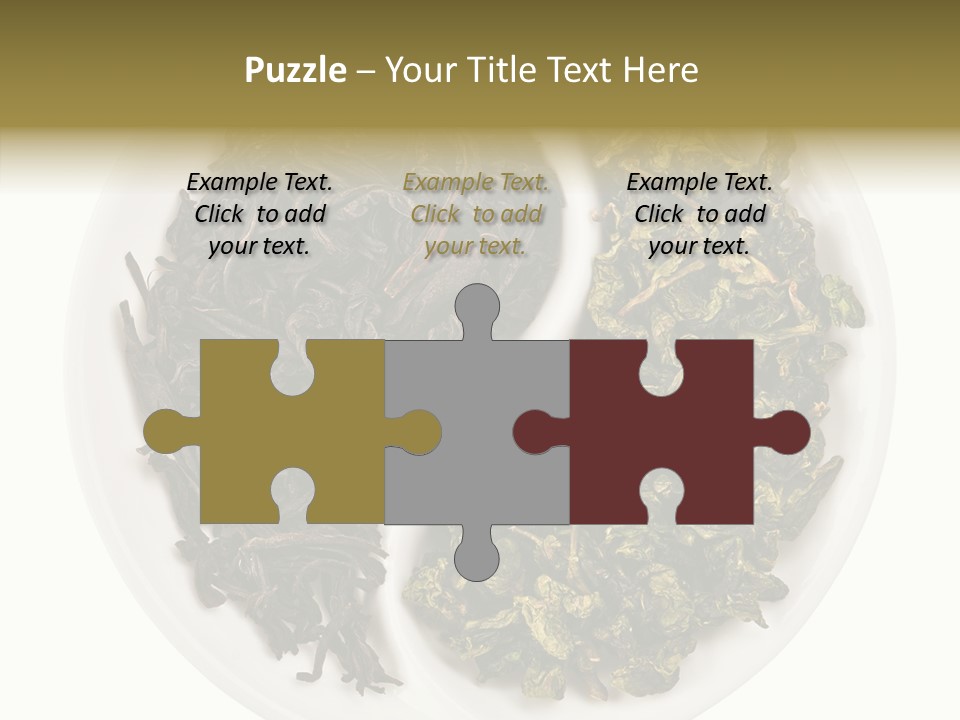 Shape Ingredient China PowerPoint Template