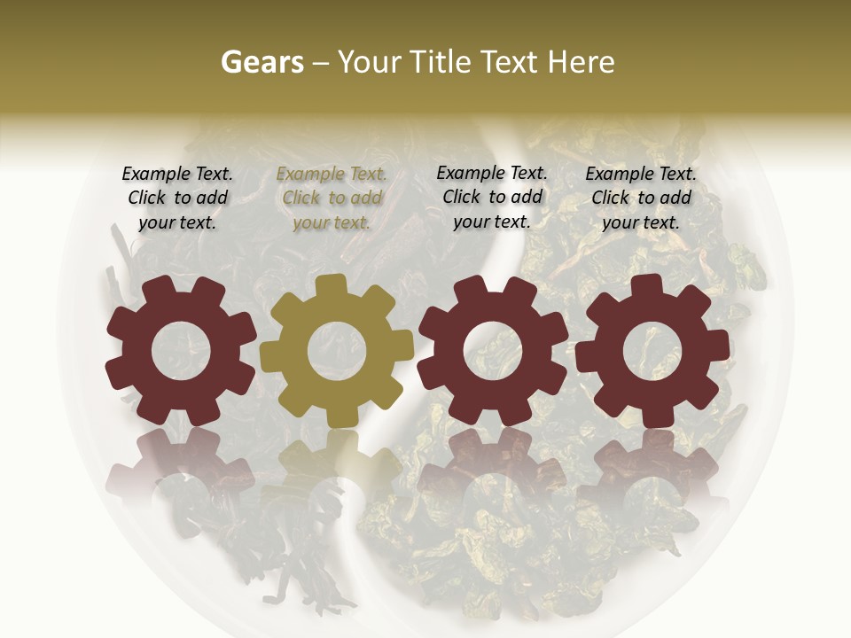 Shape Ingredient China PowerPoint Template