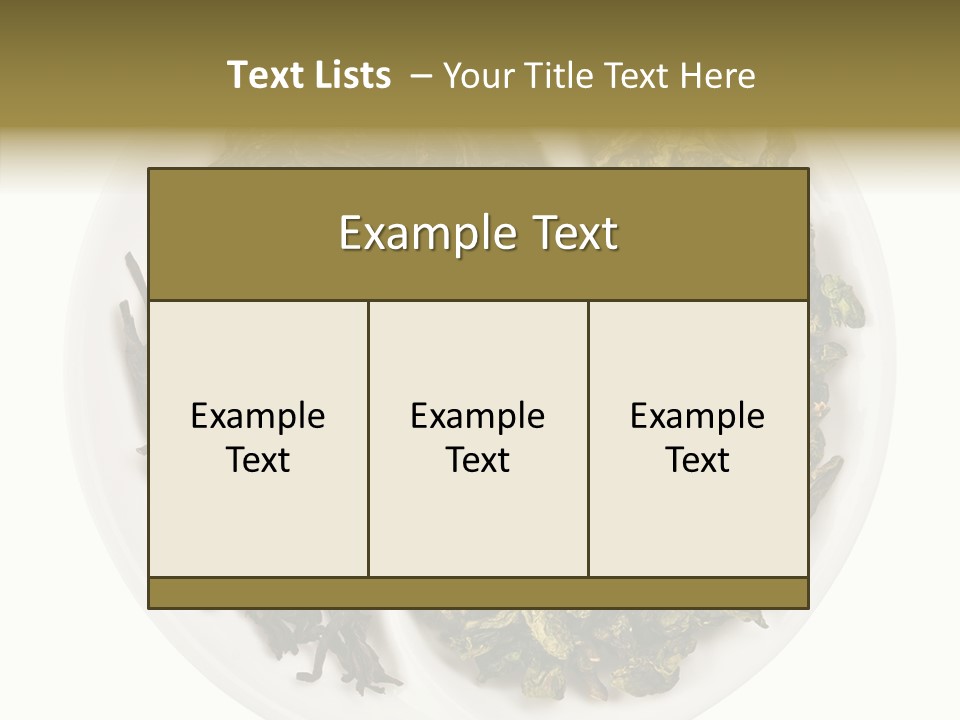 Shape Ingredient China PowerPoint Template