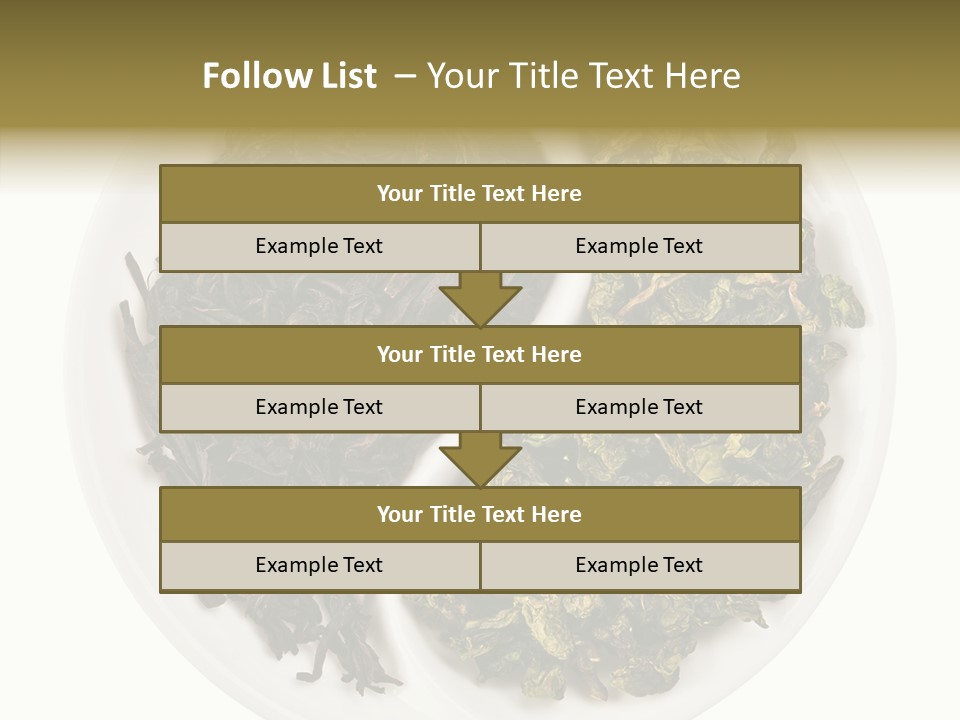 Shape Ingredient China PowerPoint Template