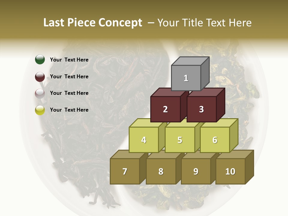 Shape Ingredient China PowerPoint Template