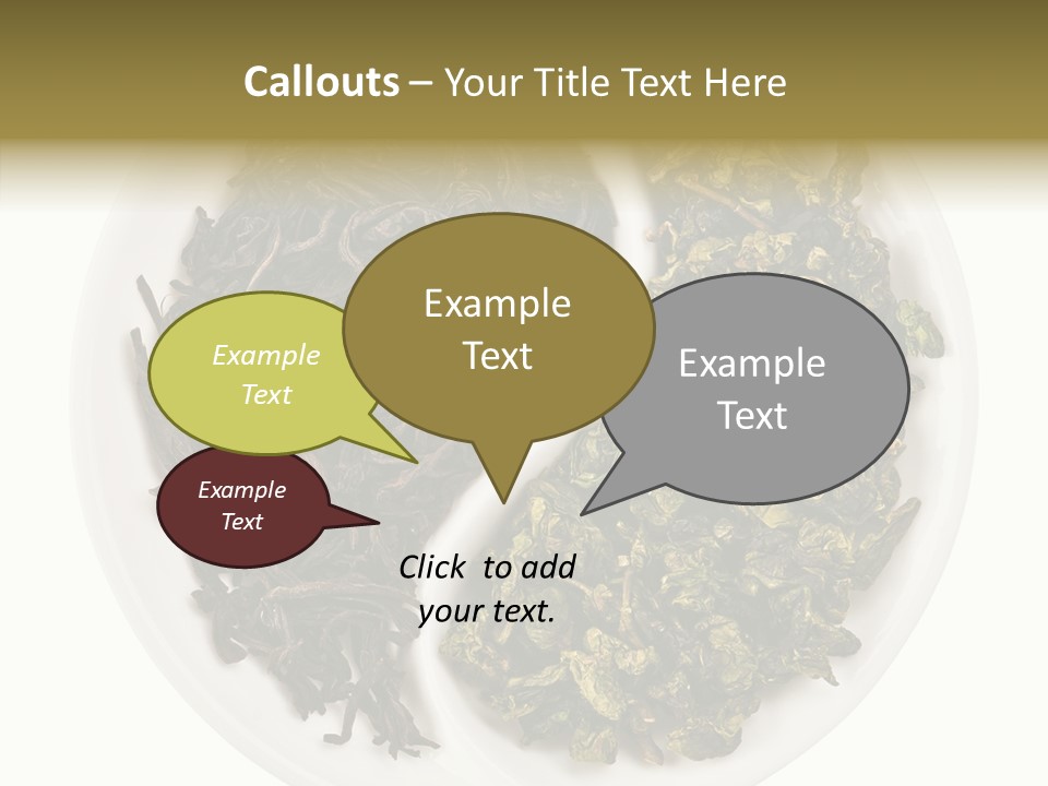 Shape Ingredient China PowerPoint Template