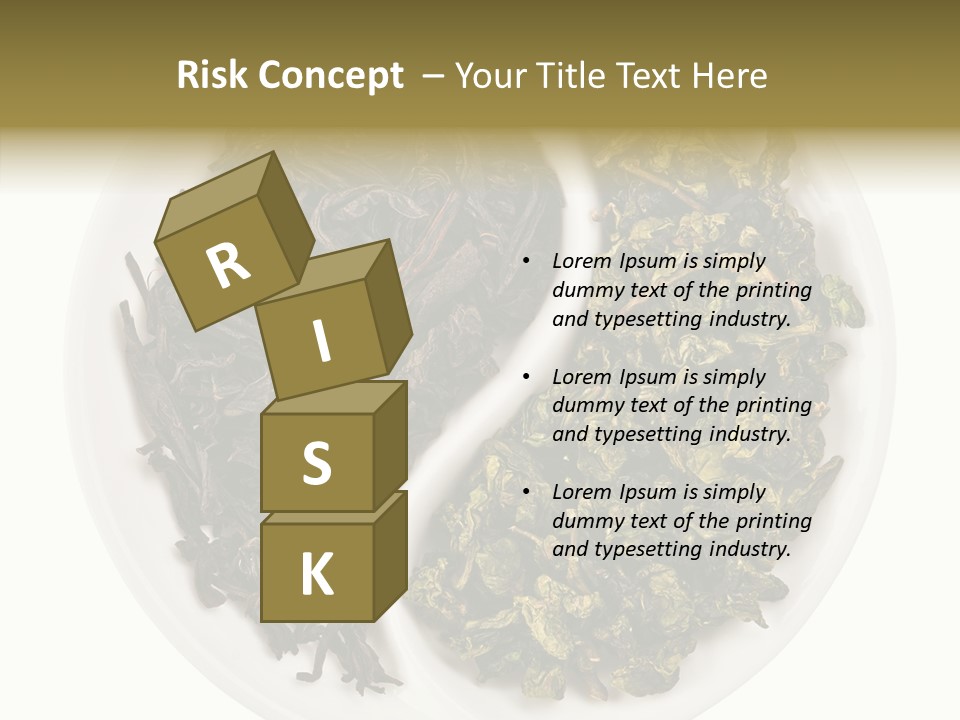 Shape Ingredient China PowerPoint Template