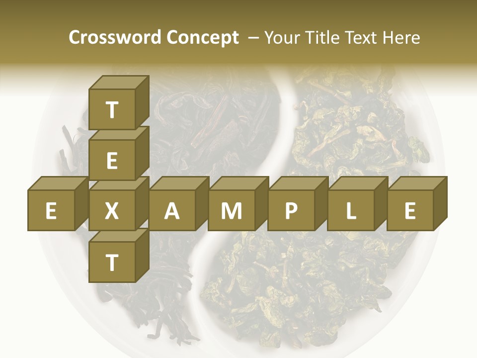 Shape Ingredient China PowerPoint Template