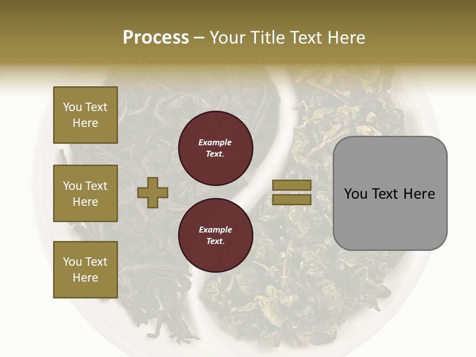 Shape Ingredient China PowerPoint Template