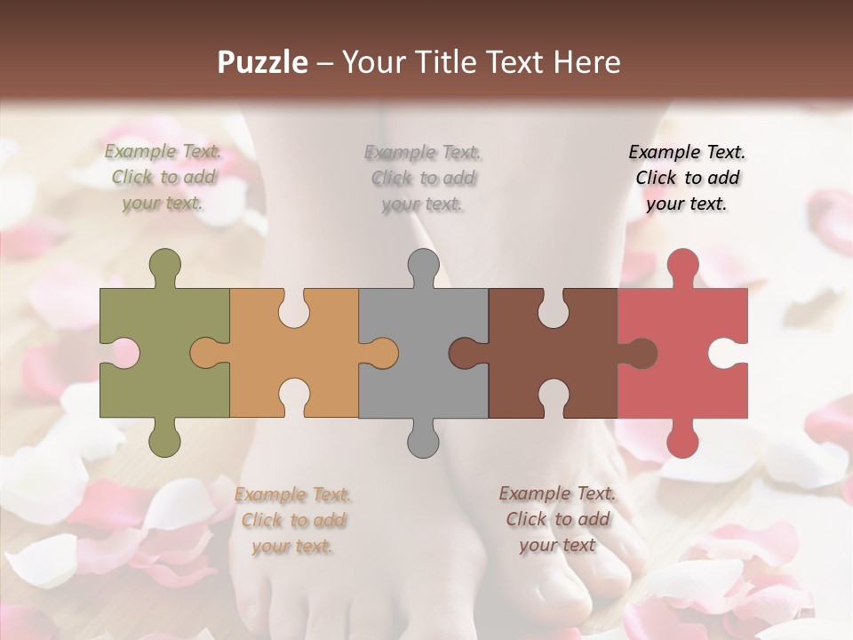 Bath Soft Beauty PowerPoint Template