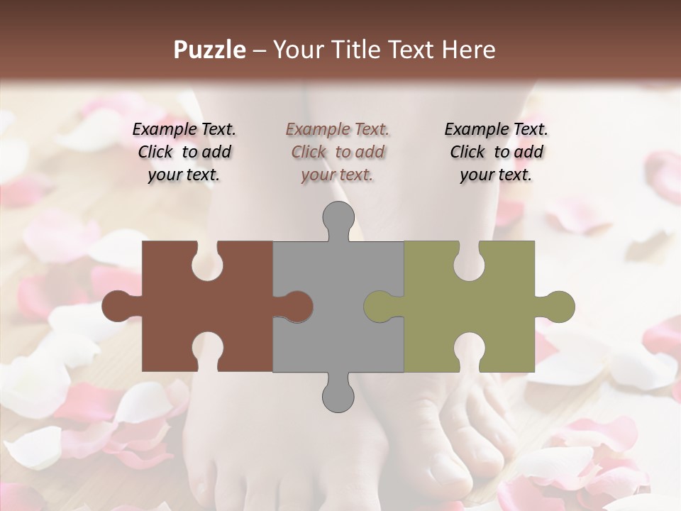 Bath Soft Beauty PowerPoint Template