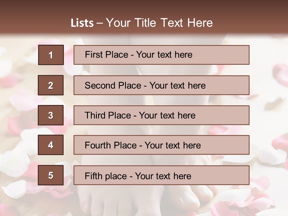 Bath Soft Beauty PowerPoint Template