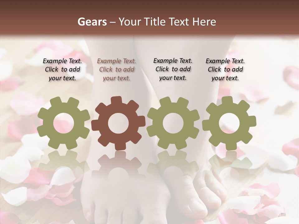 Bath Soft Beauty PowerPoint Template