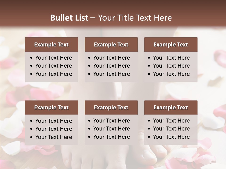 Bath Soft Beauty PowerPoint Template