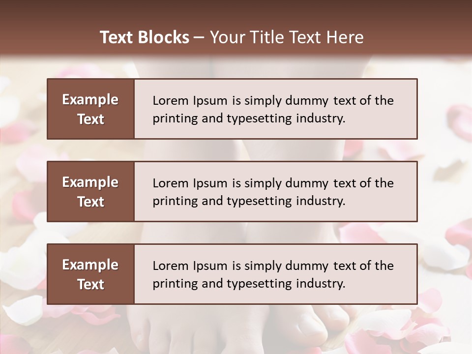 Bath Soft Beauty PowerPoint Template