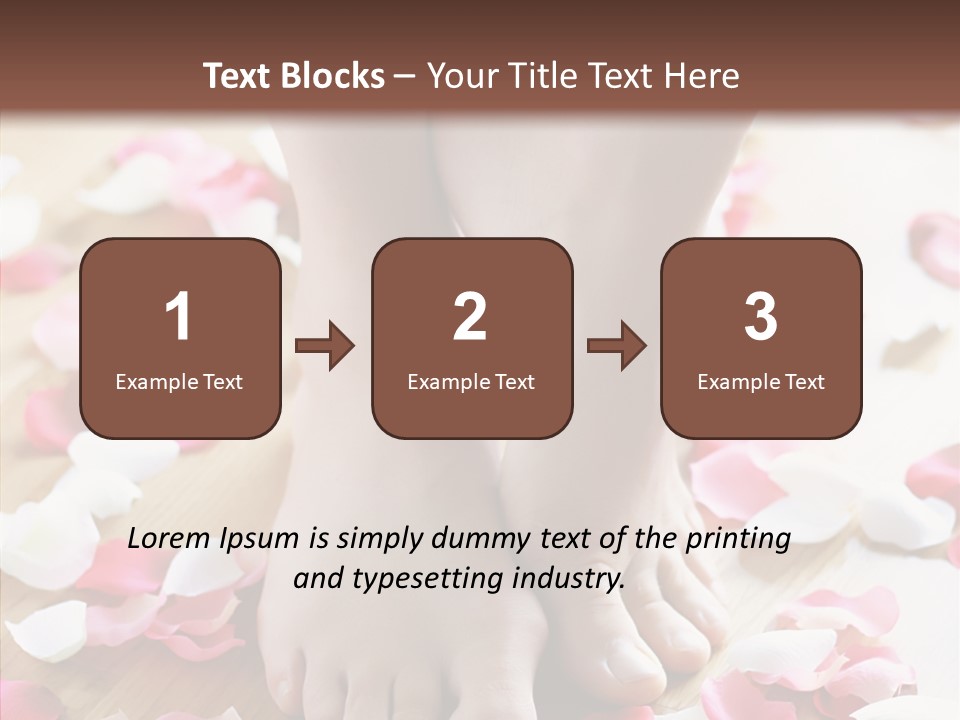 Bath Soft Beauty PowerPoint Template