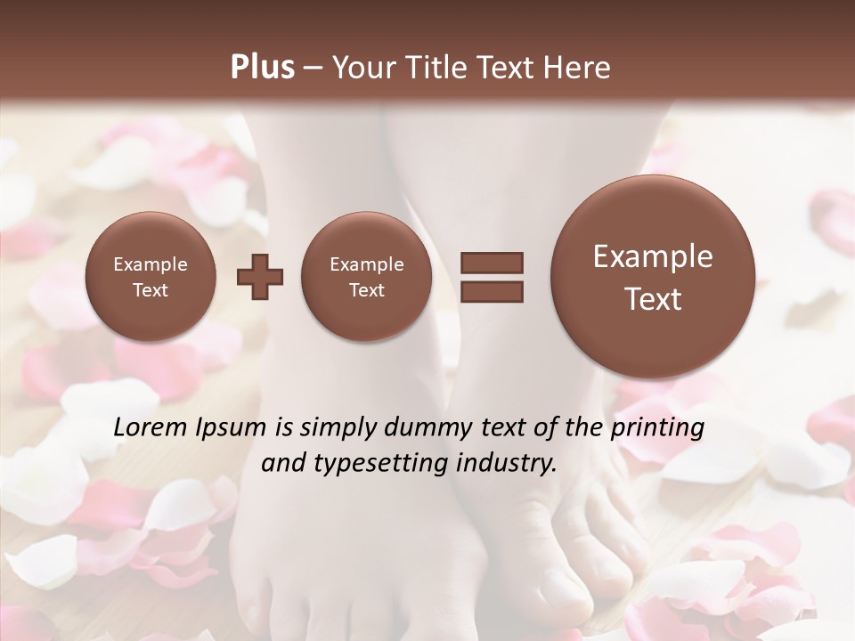 Bath Soft Beauty PowerPoint Template