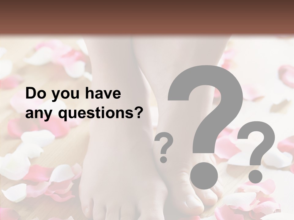 Bath Soft Beauty PowerPoint Template