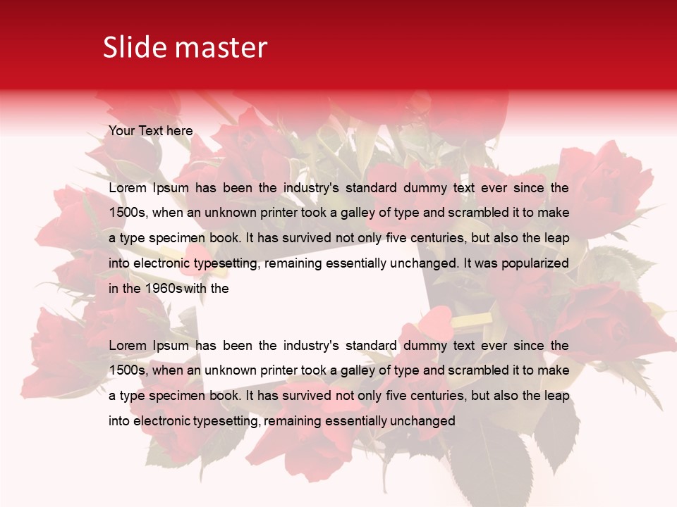 Beautiful Beauty Celebration PowerPoint Template