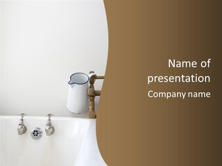 White Old Water PowerPoint Template