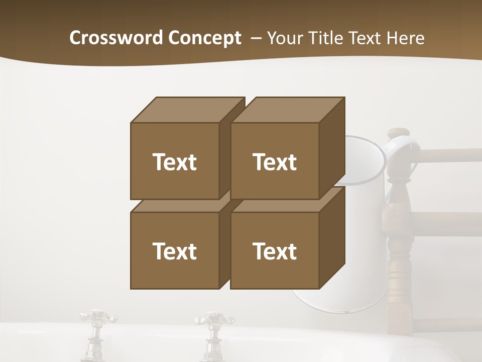 White Old Water PowerPoint Template