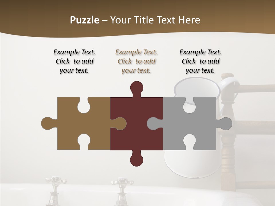 White Old Water PowerPoint Template