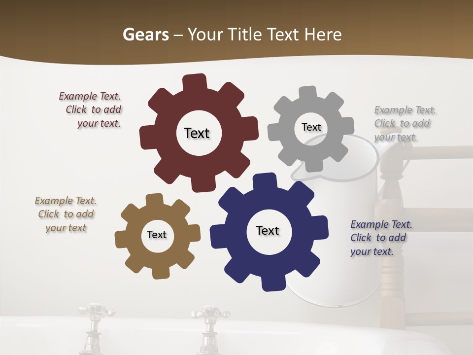 White Old Water PowerPoint Template