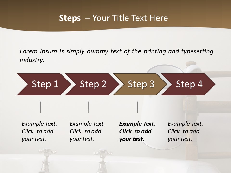 White Old Water PowerPoint Template