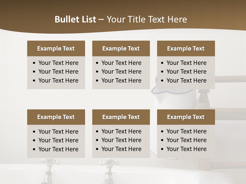 White Old Water PowerPoint Template