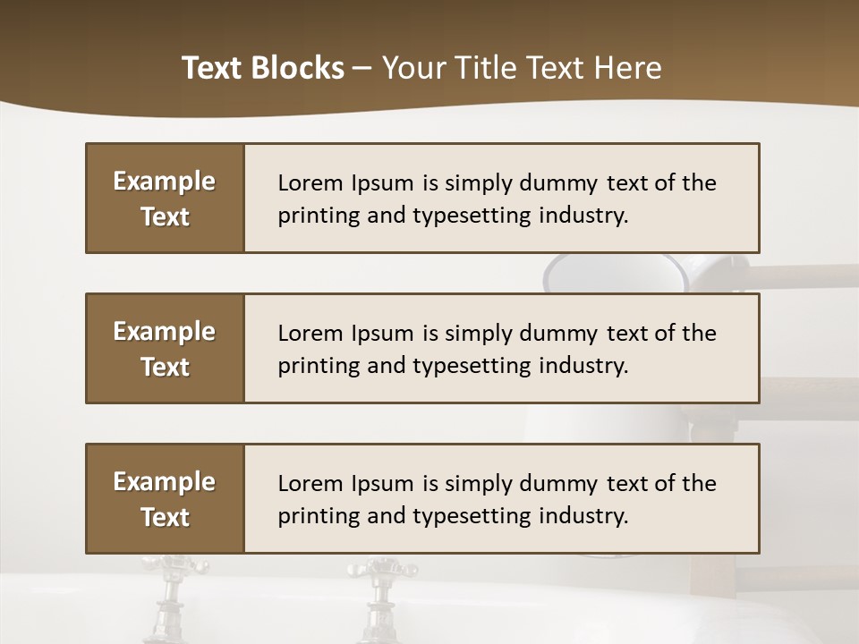 White Old Water PowerPoint Template