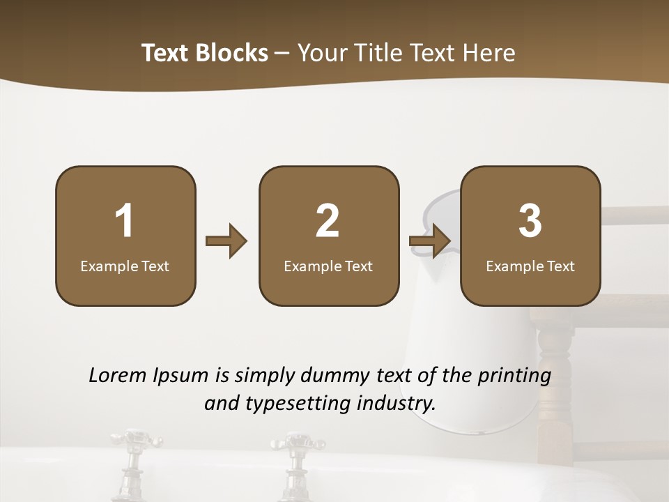 White Old Water PowerPoint Template