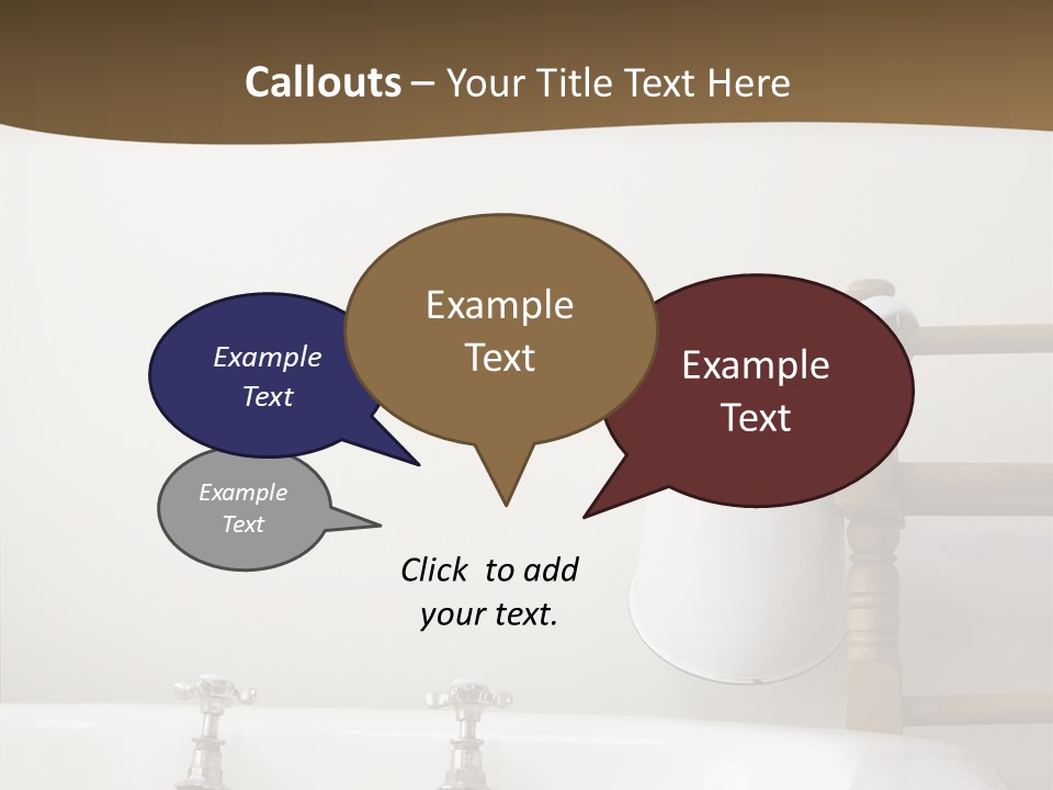 White Old Water PowerPoint Template