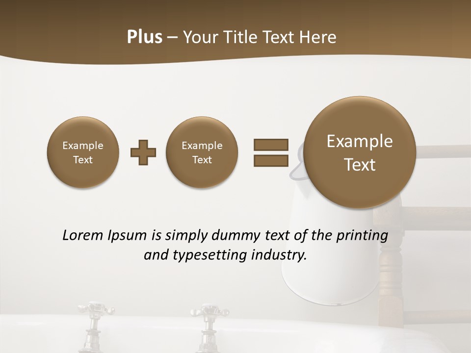 White Old Water PowerPoint Template