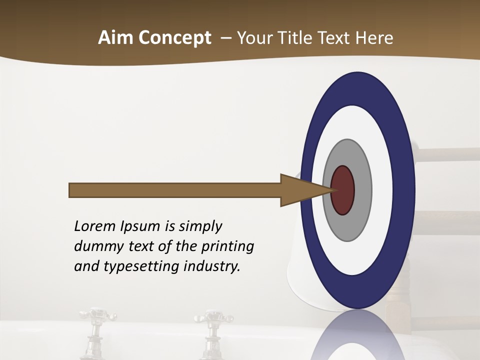 White Old Water PowerPoint Template