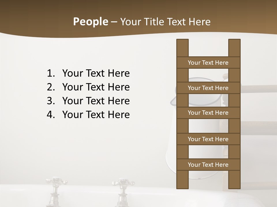 White Old Water PowerPoint Template