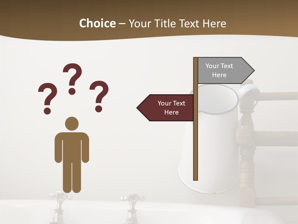 White Old Water PowerPoint Template