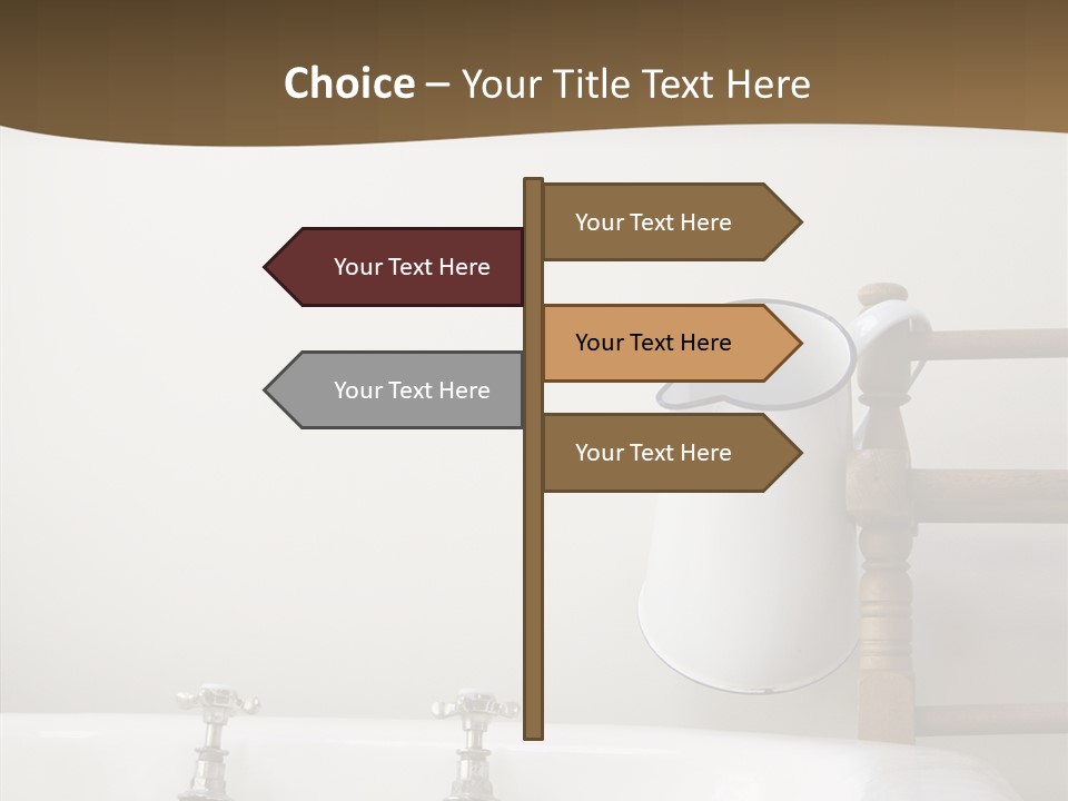 White Old Water PowerPoint Template