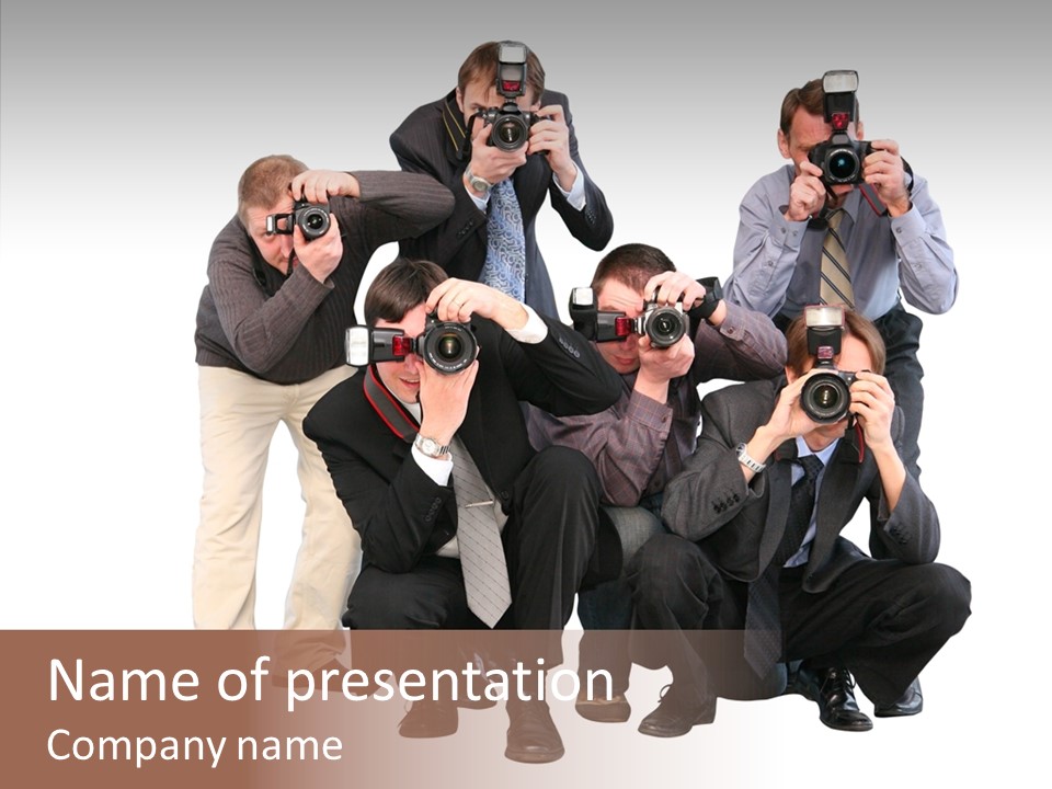 Media Occupation Concentration PowerPoint Template
