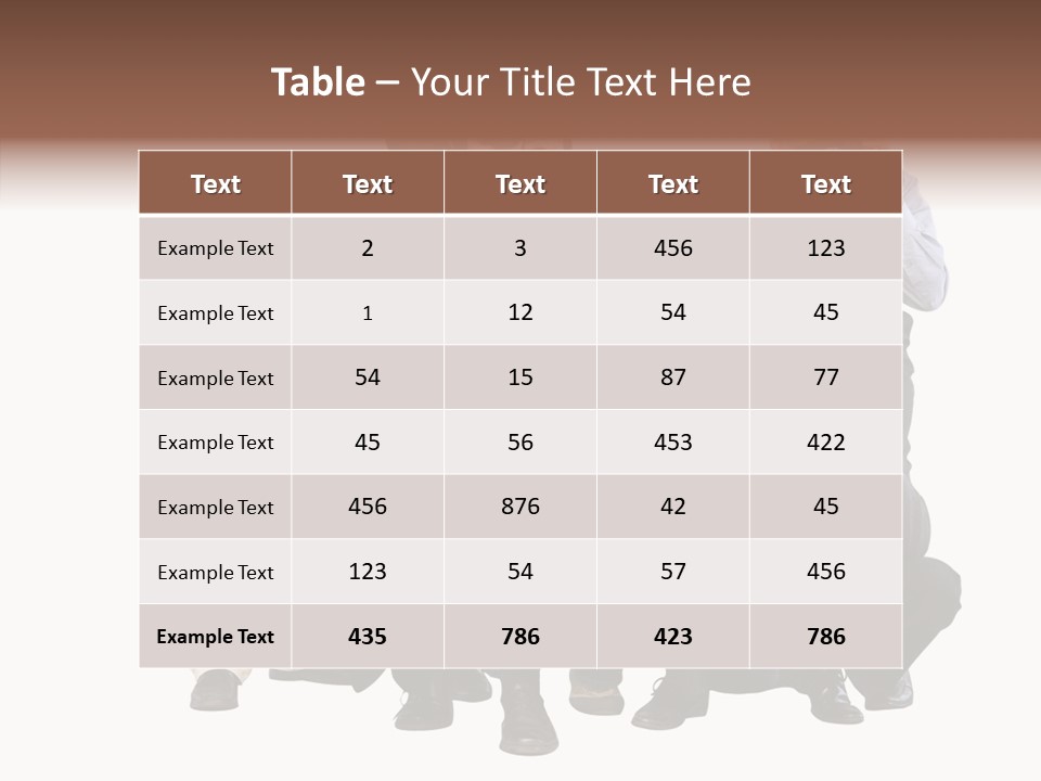 Media Occupation Concentration PowerPoint Template