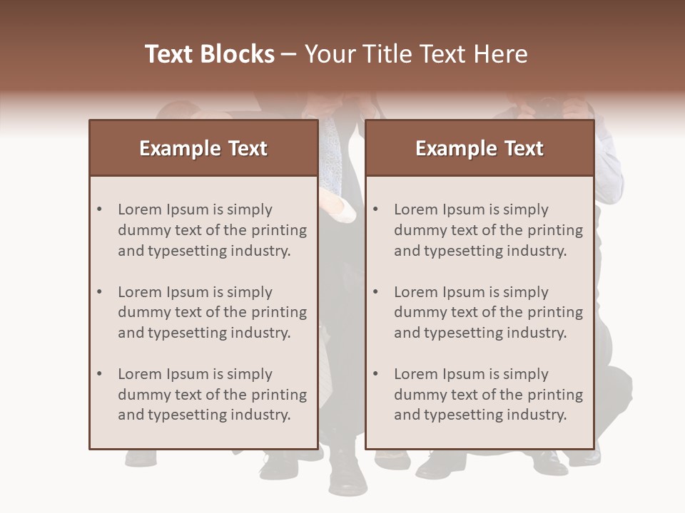 Media Occupation Concentration PowerPoint Template
