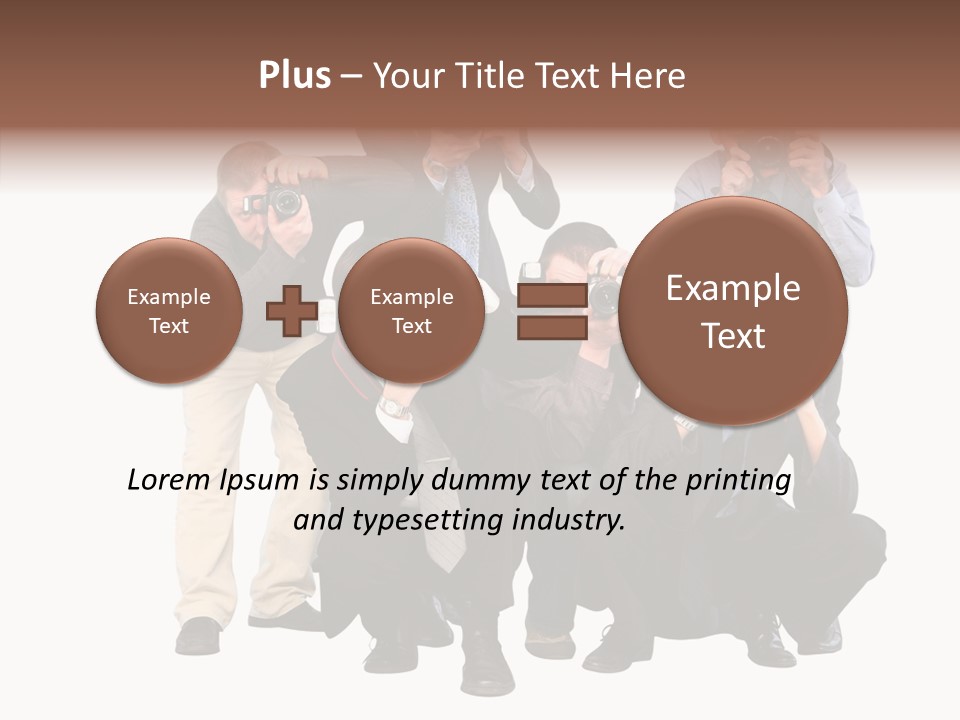 Media Occupation Concentration PowerPoint Template
