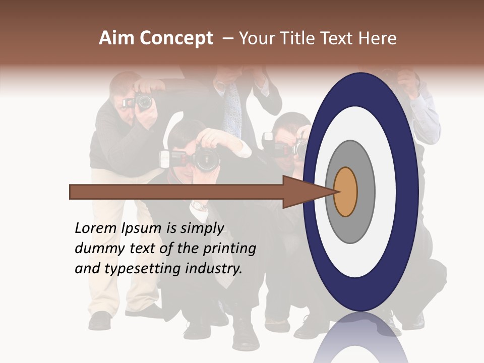 Media Occupation Concentration PowerPoint Template