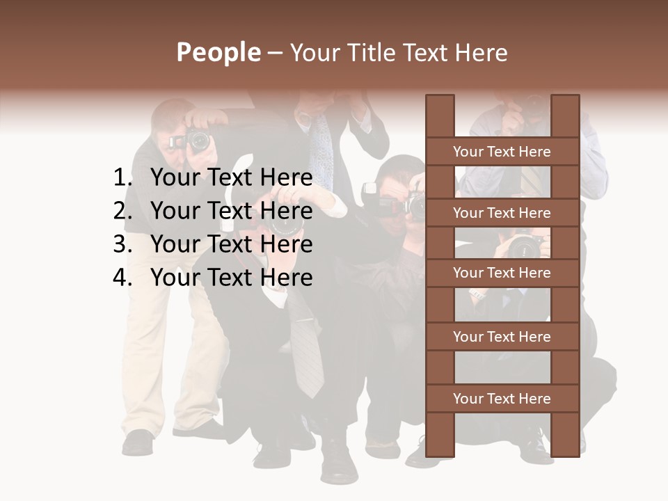Media Occupation Concentration PowerPoint Template