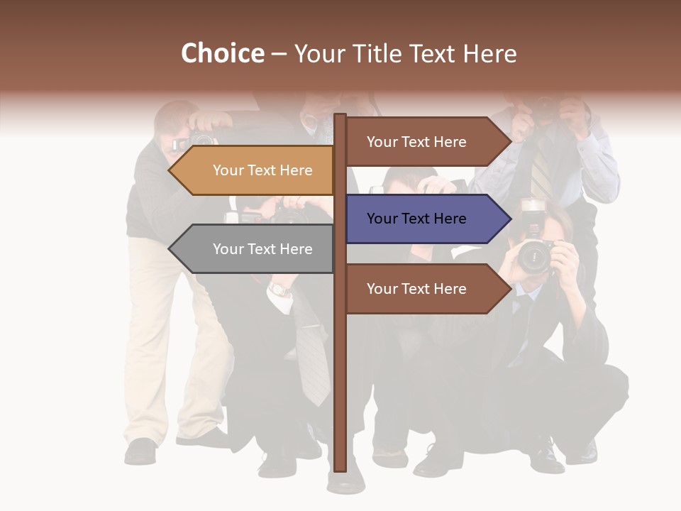 Media Occupation Concentration PowerPoint Template