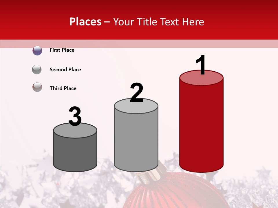 Newyear Balls Star PowerPoint Template