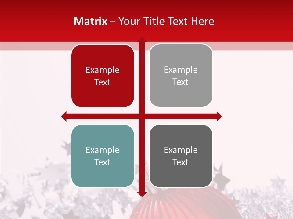 Newyear Balls Star PowerPoint Template