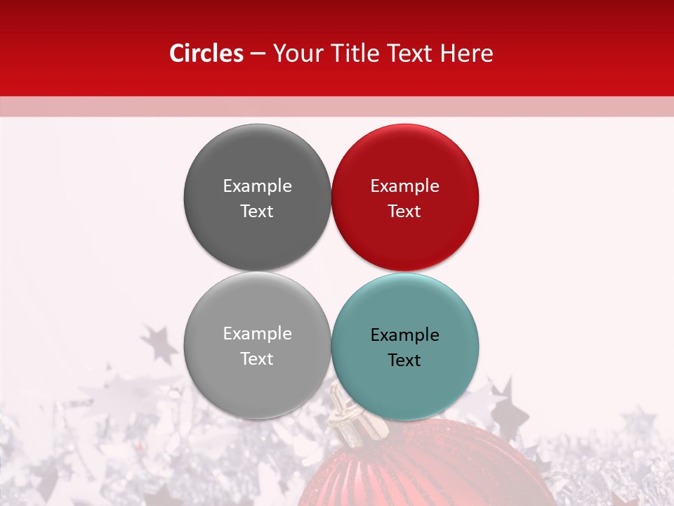 Newyear Balls Star PowerPoint Template