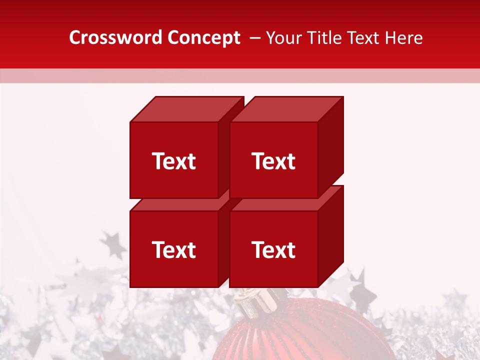 Newyear Balls Star PowerPoint Template