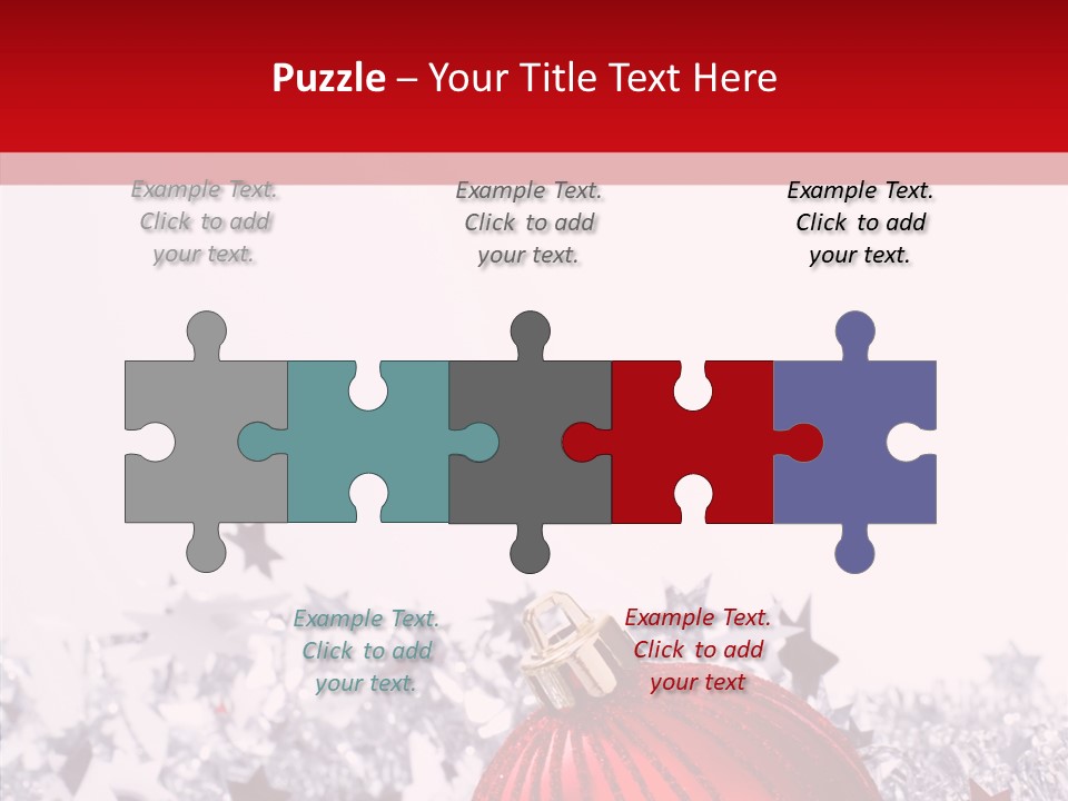 Newyear Balls Star PowerPoint Template