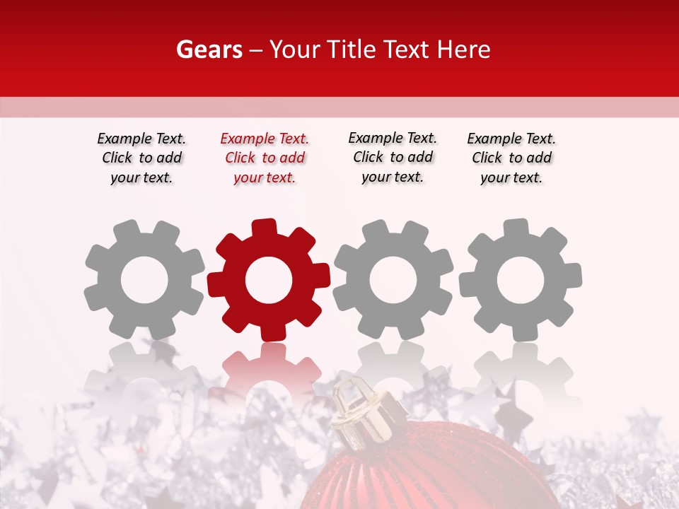 Newyear Balls Star PowerPoint Template