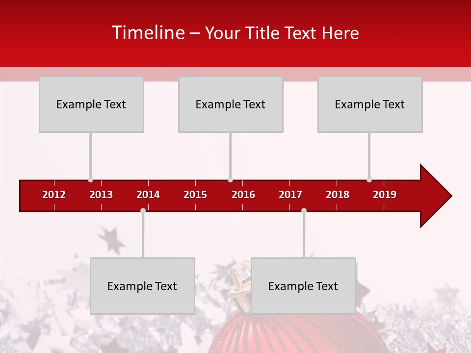 Newyear Balls Star PowerPoint Template