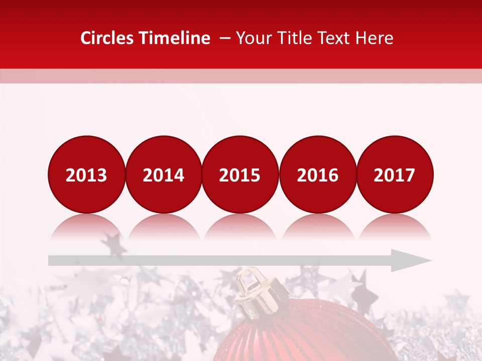 Newyear Balls Star PowerPoint Template